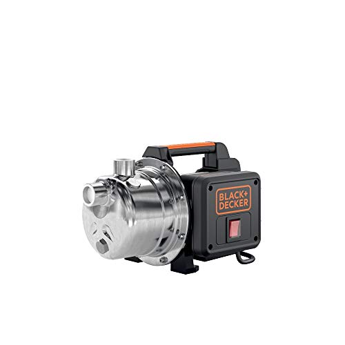 Black+Decker Pompa Autoadescante Bxgp800Xe Per Acque Chiare (800 W, Portata Max. 3.500 L/H, Prevalenza Max. 38 M)
