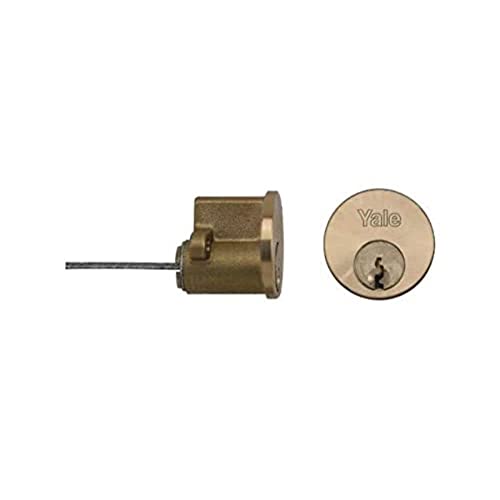 Yale Locks P1109 - Cilindro Sostitutivo Per Serratura, 2 Chiavi, Finitura Cromata