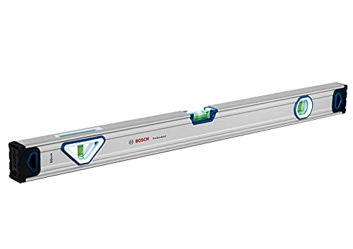Bosch Professional 1600A01V3Y Livella A Bolla Da 60 Cm (Corpo In Alluminio, Calotte Robuste), Blu