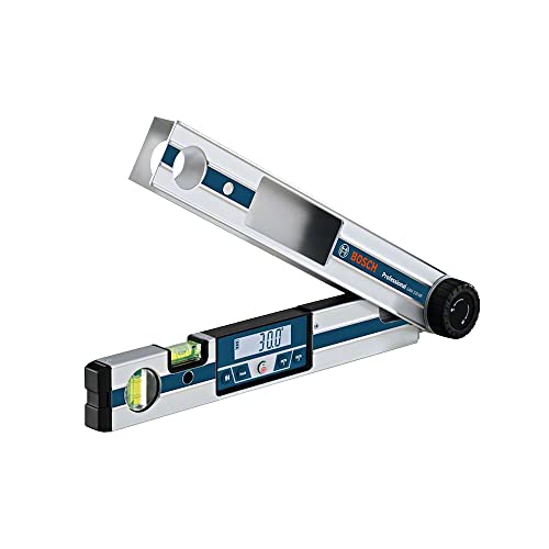 Bosch Professional Goniometro Gam 220 Mf (Calcolo Degli Angoli, Campo Di Misura: 0 - 220º, Lunghezza: 40 Cm)
