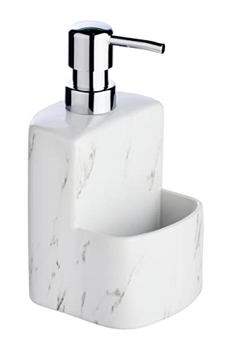 Dispenser Per Sapone Liquido Festival Marmor, Ricaricabile, Con Superficie Soft Touch, 0,38 L
