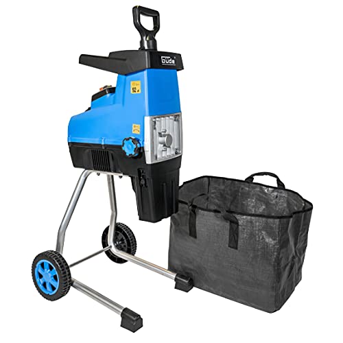 Güde 94374 Gh 2801 Silent - Trituratore Da Giardino (Silenzioso, Potente, Sacco Di Raccolta Da 30 L, 2800 W, Spessore Massimo Dei Rami)