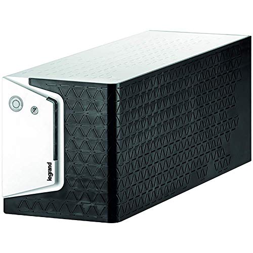 Bticino Legrand Lg-310186 Ups Monofase Gruppo Di Continuità Per Pc, Con Tecnologia Line Interactive, Vi Keor Sp 1000Va, Autonomia Fino A 10 Minuti, 6 