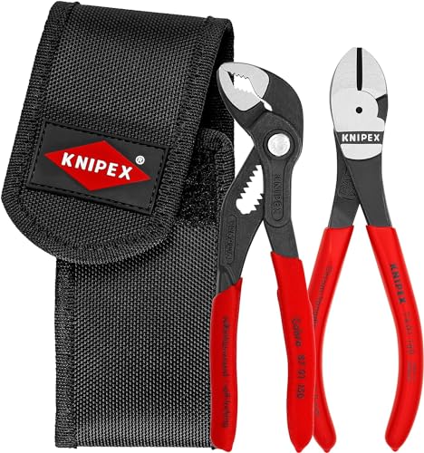 Knipex Mini Set Di Pinze In Tasca Portautensili 2 Pezzi (Confezione Self-Service/Blister) 00 20 72 V02