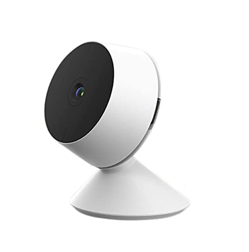 Homcloud 8S Mini Videocamera Smart Wi-Fi Da Interno, Telecamera 1080P Full Hd, Rilevazione Movimento, Visione Notturna E Audio, Compatibile Con Alexa 