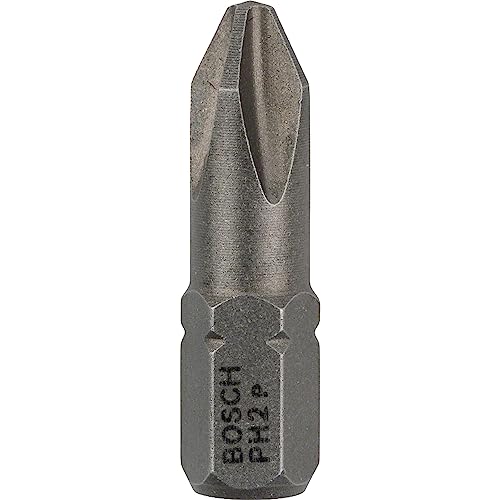 Bosch 2 607 001 513 Bit Per Viti Con Testa A Croce, 25 Pezzi