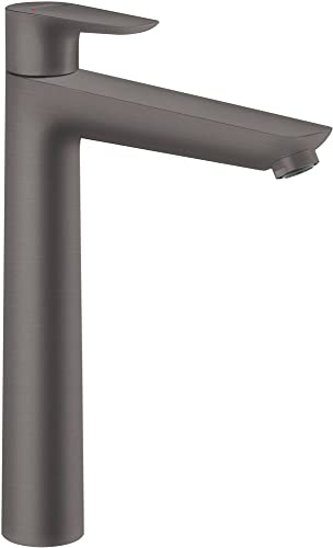 Hansgrohe Talis E Miscelatore Monocomando Lavabo 240 Con Saltarello, Cromo Nero Satinato, 71716340