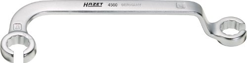 Hazet 4560 Chiave Per Condotti Di Iniezione, Argento, Apertura Chiave 17 X 17, Lunghezza 221 Mm