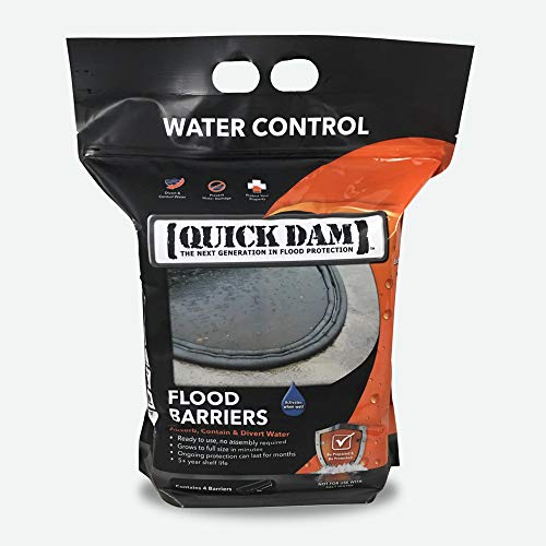 Quick Dam Qd65-4 Barriera Alluvioni, Nero