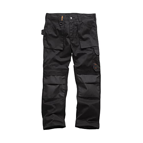 Scruffs Uomo Worker Pantaloni Da Lavoro Not Applicable, Nero (Black 001), (Taglia Unica: 40)