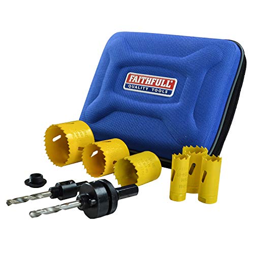 Faithfull - Set Di Corone Diamantate, 9 Pezzi