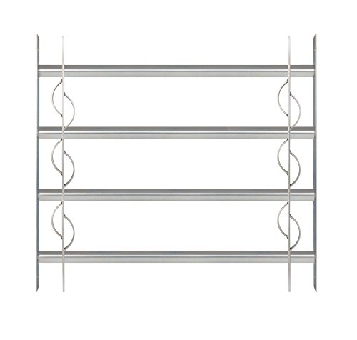 Gah-Alberts 563653 Griglia Per Finestre, Acciaio, 600 X 700-1050 Mm