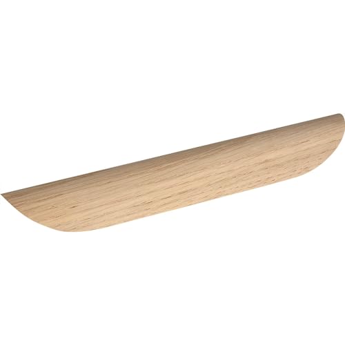 Alles Im Griff Maniglia In Legno Archive La 192 Mm, Larghezza 240 Mm, Maniglia Per Mobili In Legno Per Armadi E Cassettiere, Rovere Grezzo