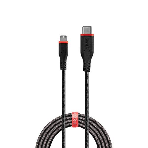 Lindy 31286 - Cavo Di Ricarica Usb Tipo C A Lightning, 1 M, Certificato Mfi