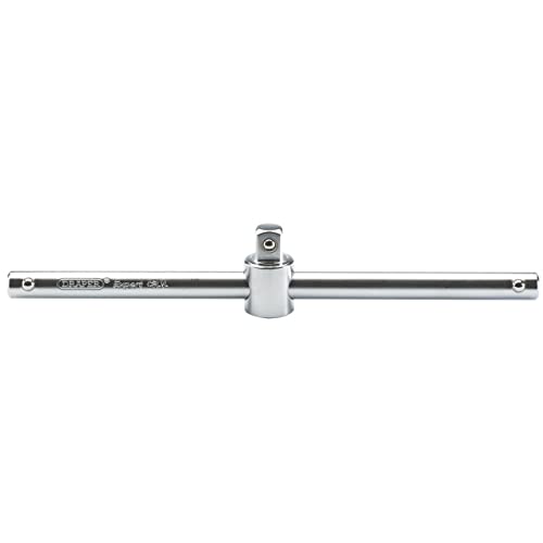Draper H2/Ms 1/5,1 Cm Square Drive Satin Chrome Sliding T Bar, Blu