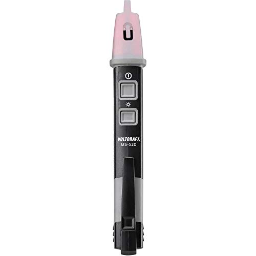 Voltcraft Ms-520 Tester Di Tensione Senza Contatto Cat Iv 1000 V Led, Acustico Di Fabbrica Senza Certificato