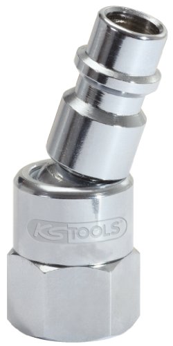 Ks Tools 515.3394 1/4" Raccordo A Innesto Rapido Con Snodo, 46Mm