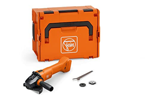 Fein | Smerigliatrice Angolare Batteria Ø115 Mm Ccg18-125-10 As, 18V, Ottima Potenza E Durata, Applicazione Universale, Motore Brushless Fein, Compati