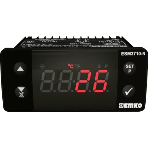 Emko – En Controller Programmabile 3 Cifre/Off Di Temperatura Per Termocoppia Flexpoint Tipo J Esm-3710.5.05.0.1/00,00/2.0.0.0 230 V