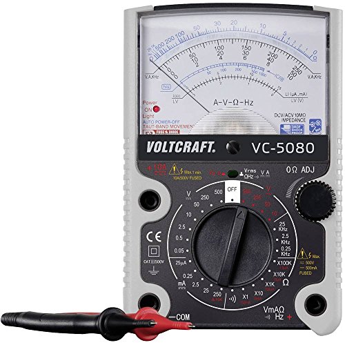 Voltcraft Vc-5080 Multimetro Portatile Analogica Cat Iii 500 V