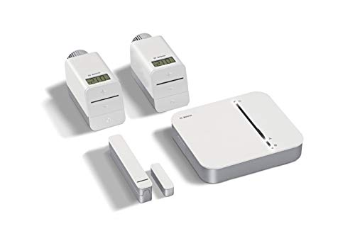 Set Base "Clima Ambiente" Bosch Smart Home, Per Il Controllo Della Temperatura Ambiente Con Funzionamento Tramite App