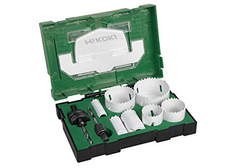 Hikoki 40030032 Tazza Set Di 40030032 11 Pezzi (Box Iii), 10 W, 240 V