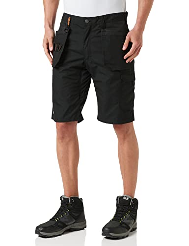 Scruffs T54657 Trade Flex Holster Shorts Nero 34W