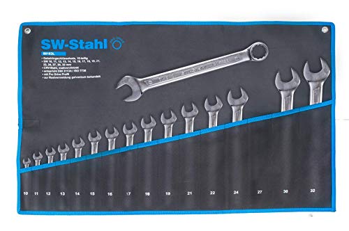Sw-Stahl 00163L - Set Di Chiavi Combinate Dritte, 16 Pezzi, 10-32 Mm