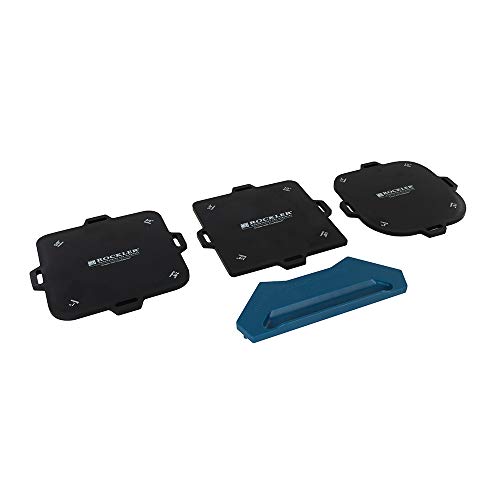 Rockler 405985 Corner Radius Routing Templates Silver