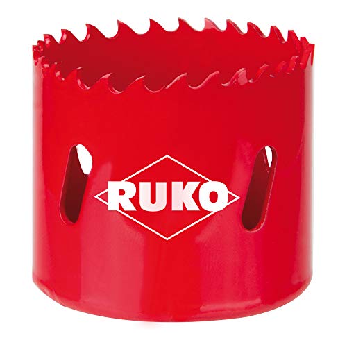 Ruko 106073 - Corona Perforadora Hss Bimetal, Dentado Variable (73 Mm)