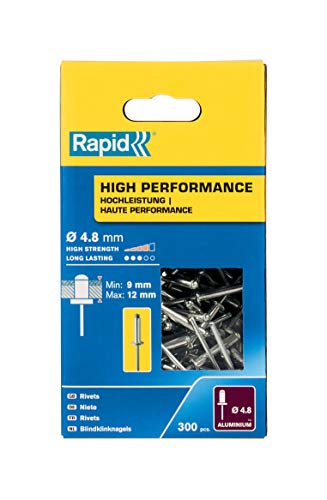 Rapid Rivetti High Performance Ø4.8 X 16 Mm. Confezione Grande Da 300 Pezzi.