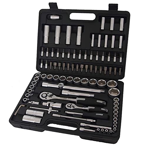 Maurer 94756 - Set Di Chiavi A Bussola, 1 / 2-1 / 4, 94 Pezzi