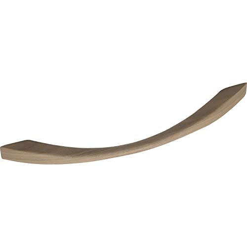 Alles Im Griff Maniglia In Legno Saba La 192 Mm – Maniglia Per Mobili In Legno – Larghezza 238 Mm, Noce Grezzo