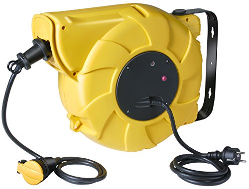 Brennenstuhl, Avvolgicavo Elettrico, Ø 285 Mm, Ip44, Eba 12, 1,5 M, Giallo (Gelb)