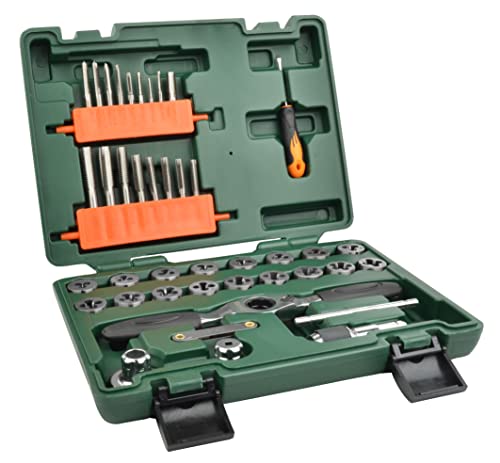 Brüder Mannesmann M53230 Tap And Die Set 40 Pieces
