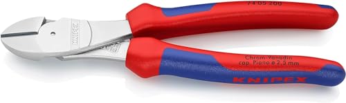 Knipex Tronchese Laterale Per Meccanica Tipo Forte Cromata, Rivestiti In Materiale Bicomponente 200 Mm 74 05 200