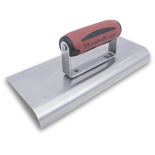 Marshalltown M192Ss - Tagliabordi Per Cemento In Acciaio Inox, Manico Durasoft, 25 Cm