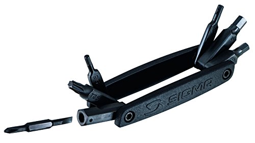 Sigma, Strumento Tasca Piccola Multiuso Per Biciclette Unisex-Adult, Nero, Taille Unique