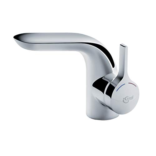 Ideal Standard A4258Aa Melange Miscelatore Monocomando Lavabo, Tubi Rigidi, Cromato