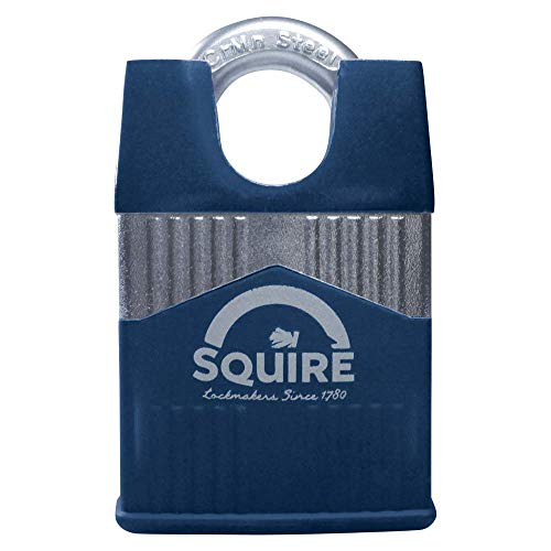 Henry Squire Warrior 45C Lucchetto A Grillo Chiuso, Blu, 45 Mm