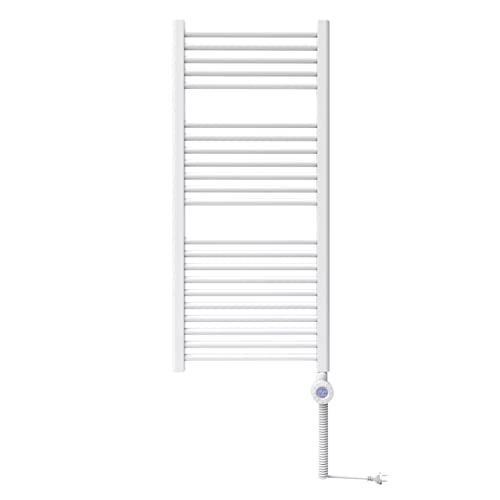 Bosch - Heat Radiator 4500 - Radiatore Da Bagno Elettrico, Dimensioni 1110X600 Mm, 600 Watt, Scaldasalviette Con Cronotermostato Integrato, Bianco