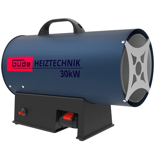 Güde Ventola Di Riscaldamento A Gas A Batteria Gh 18-201-05 30 Kw (Bruciatore In Acciaio Inox, Accensione Piezoelettrica, Contenuto Della Confezione: