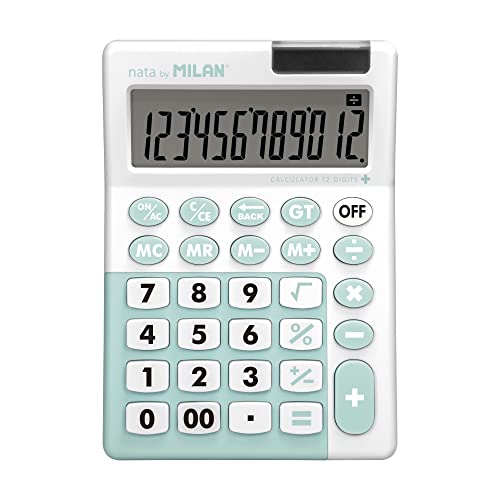 Blíster 1 Calculadora 12 Dígitos Turquesa, Serie Edición +