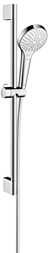 Hansgrohe Croma Select S Set Doccia Multi Con Asta Doccia 65 Cm, Bianco/Cromo, 26560400