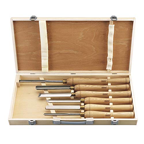 Draper 58697 - Set Di Scalpelli Per Legno, 6 Pezzi