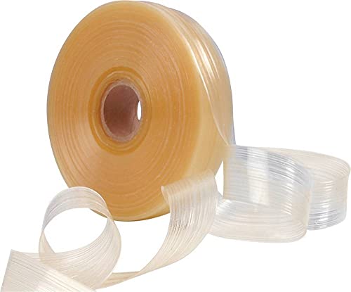 Hellermanntyton 354-02259 - Guaina Termoretraibile Senza Colla, Trasparente, 50 M