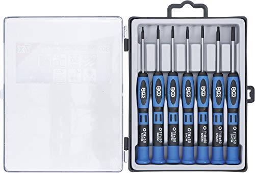 Juego De Destornilladores De Precisión | Perfil En T (Para Torx) | 7 Piezas