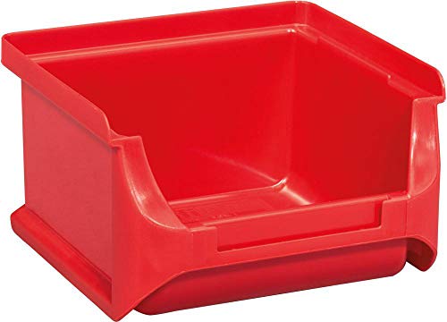 Allit 456201 - Scatola Portaoggetti, 100 X 60 X 100 Mm, Colore: Rosso