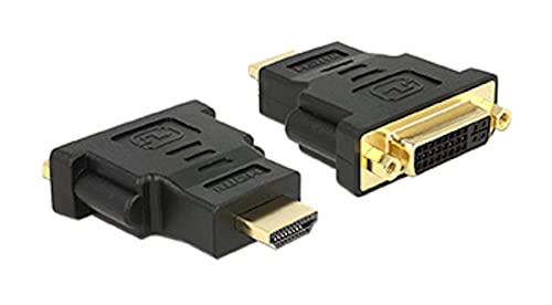 Adatt. Spina Hdmi(19Pin)-Presa Dvi-D Dual Link(24+5) Dorato