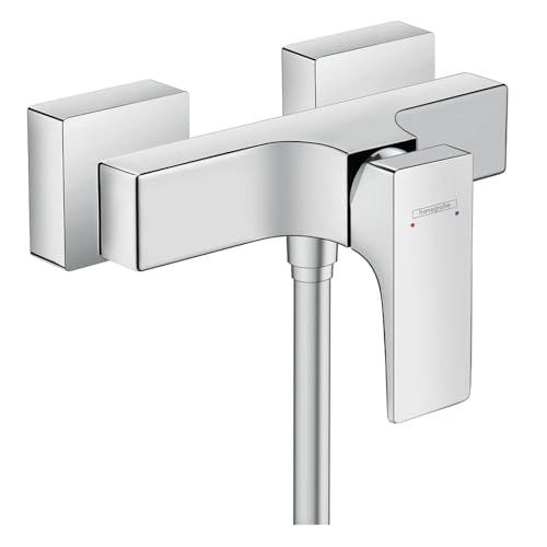 Hansgrohe Metropol Miscelatore Monocomando Doccia Esterno Con Maniglia A Leva, Cromo, 32560000